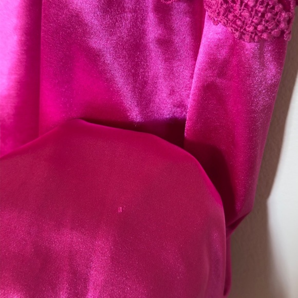 HELLO MOLLY MAGNETIC CONNECTION SATIN MINI DRESS PINK Size Large (8) NWT - Picture 8 of 12